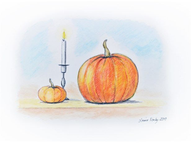 Pumpor - Akvarellpennor 2019