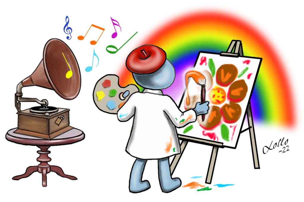 Beteendevetaren som blev schizofren. Uttryckande konst.